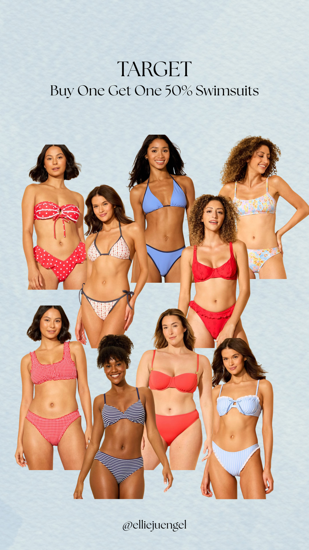 Target swim is buy one get one 50% off right now! So many cute swimsuits out right now! 

 #LTKSaleAlert #LTKSwim