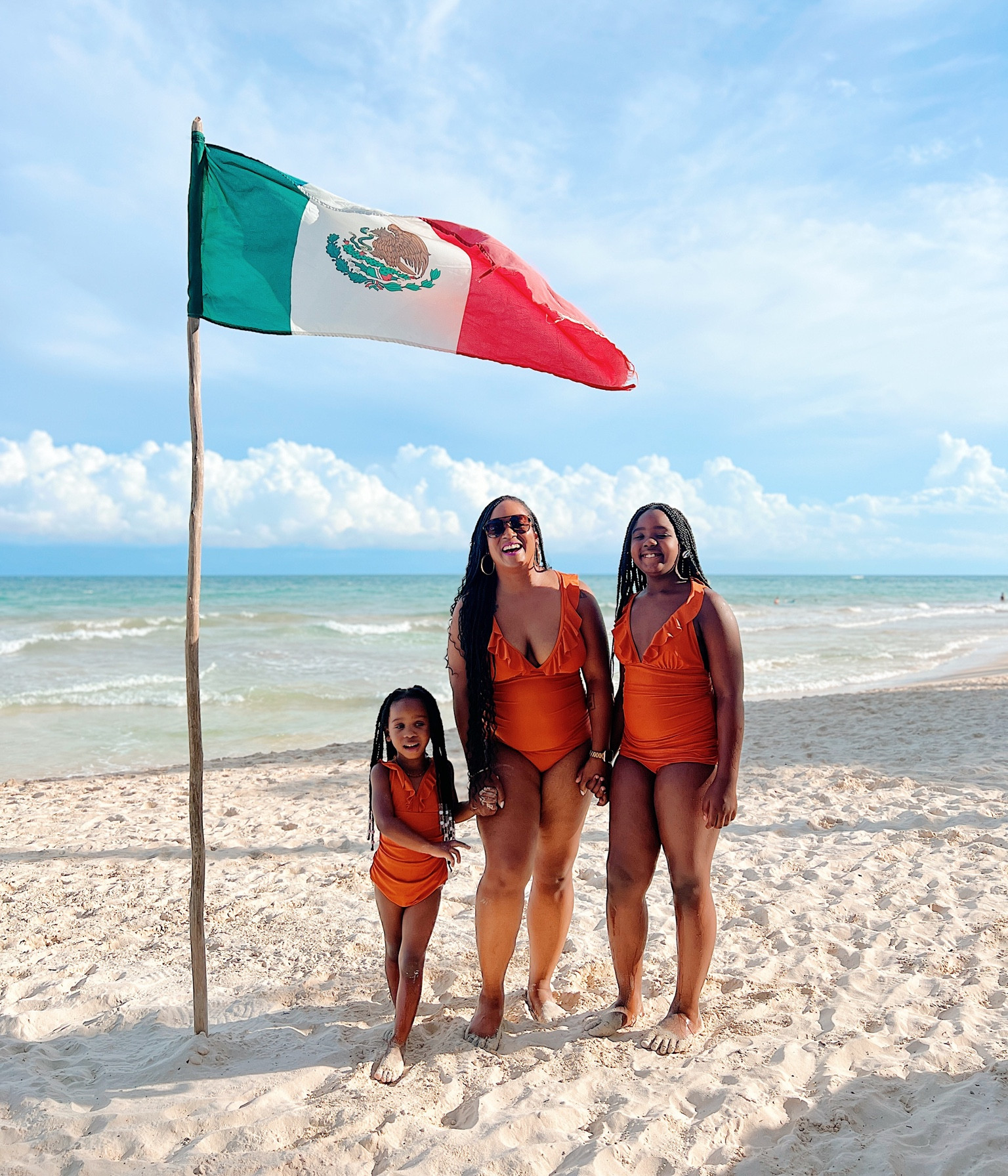 Were you on vacation if you didn’t wear matching bathing suits? Love these from Amazon.  Available in all sizes! I’m wearing L and Wisdom is wearing S - absolutely love the color  😍

#LTKfamily #LTKswim #LTKtravel