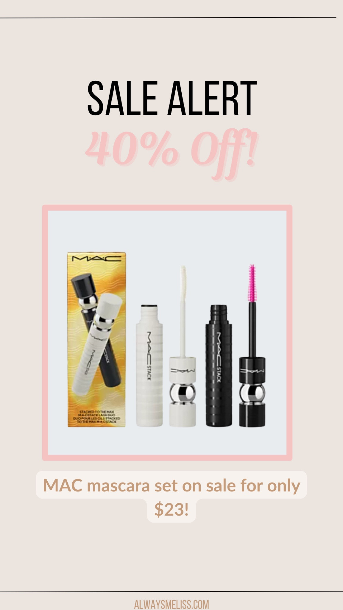 Found this mascara lash set on sale!! Only $23. 

Beauty must have
Make up
Lashes

#LTKSaleAlert #LTKFindsUnder50 #LTKBeauty