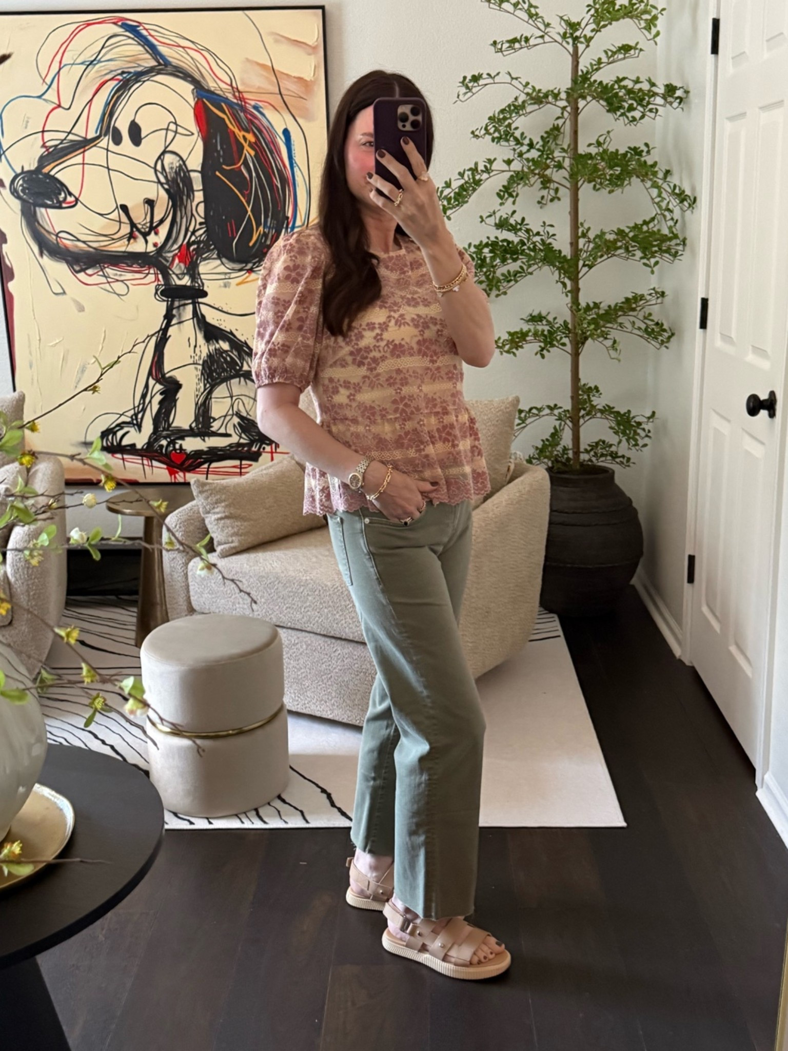 I’m obsessed with this outfit. I love how comfy it is while also looking so intentional!!!!  Wearing a small in top and 26 in pants (they run small).

#LTKvlog #LTKootd #LTKPetite