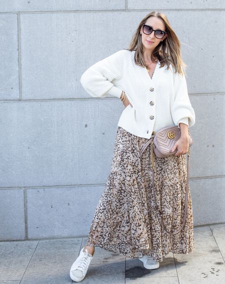 Spring outfit white cardigan quince white sneakers spring style Easter outfit 

#LTKfindsunder50 #LTKover40