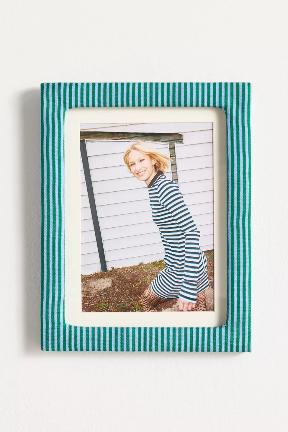 Penelope 5” X 7” Fabric Picture Frame | Urban Outfitters (US and RoW)