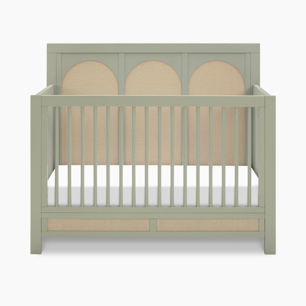 Namesake Eloise 4-in-1 Convertible Crib in French Sage/Performance Sand Eco-Weave Size 55.7"" x 29.9"" x 46.9"" | Repreve | Babylist