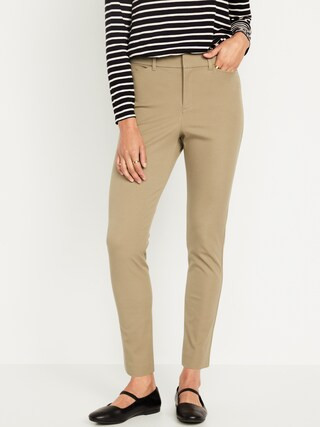 High-Waisted Pixie Skinny Ankle Pants | Old Navy (US)