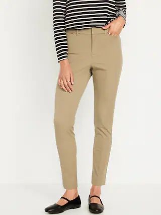 High-Waisted Pixie Skinny Ankle Pants | Old Navy (US)