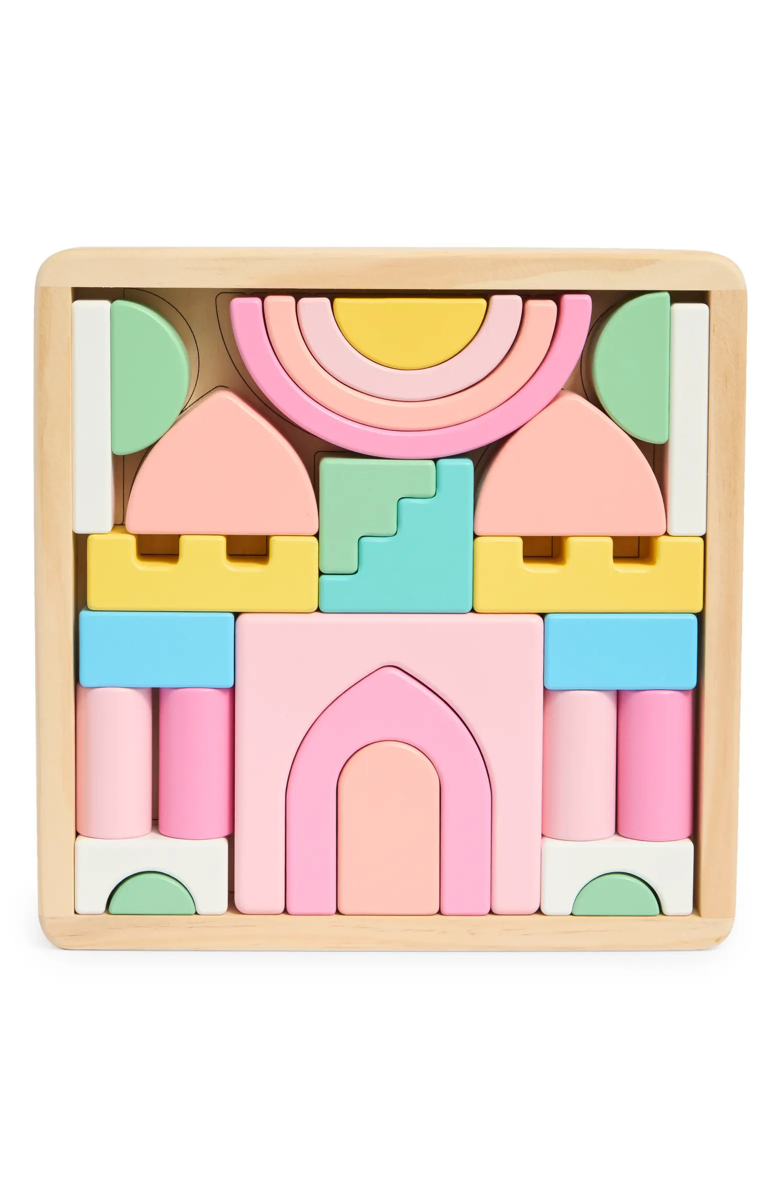 Wooden Castle Block Set | Nordstrom