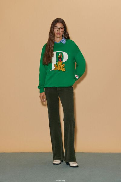 Unisex Disney Pluto Fleece Pullover | Forever 21