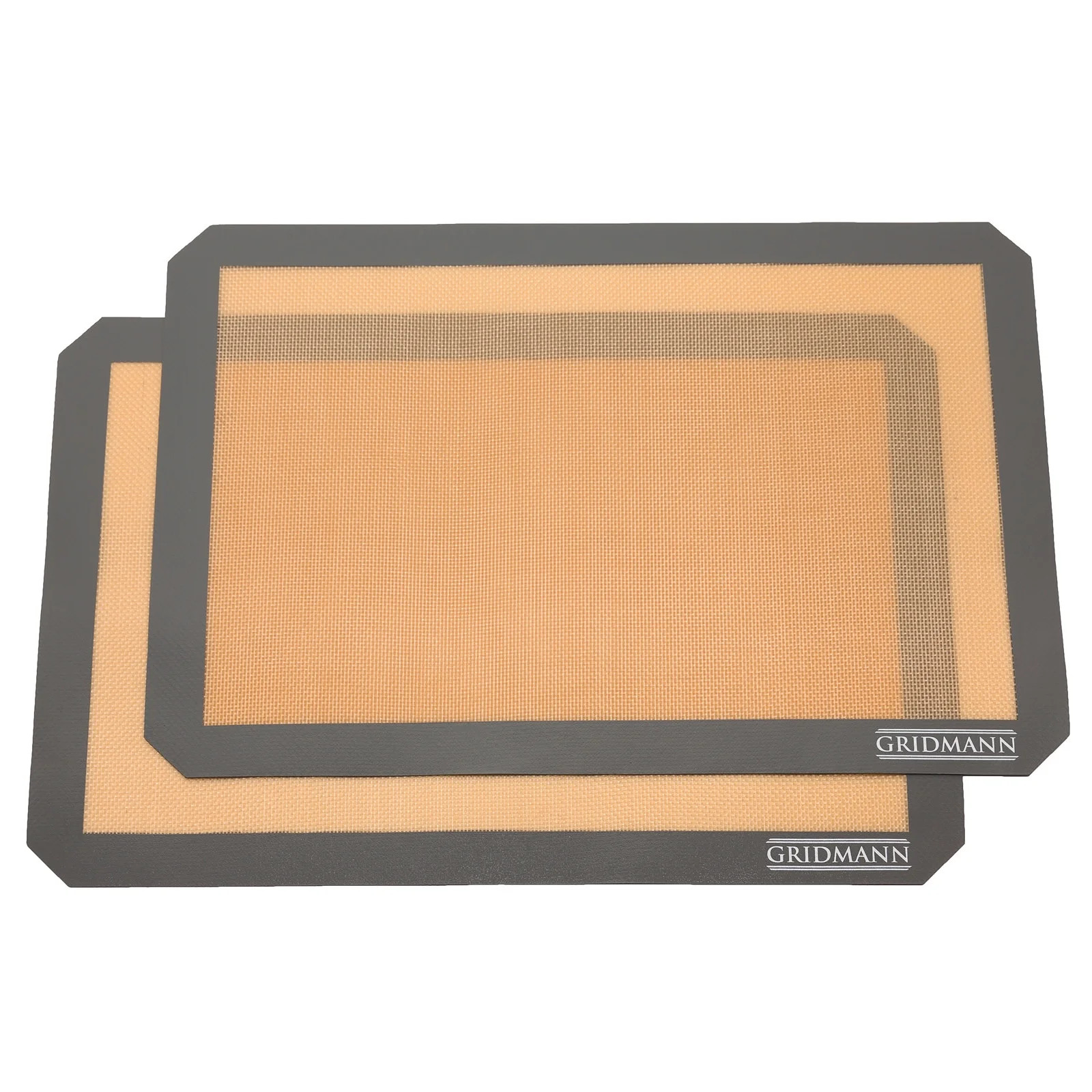 GRIDMANN Silicone Baking Mat - Set of 2 Non-Stick Half Sheet (16-1/2" x 11-5/8") Food Safe Tray P... | Walmart (US)