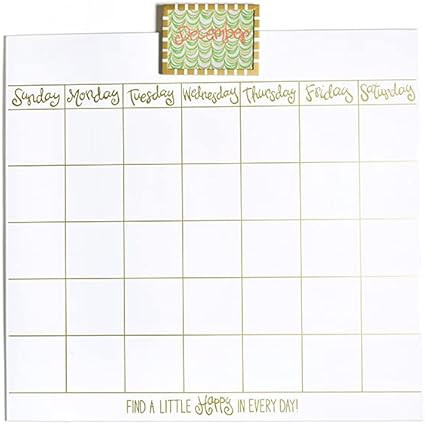 Happy Everything Magnetic Dry Erase Wall Calendar | Amazon (US)