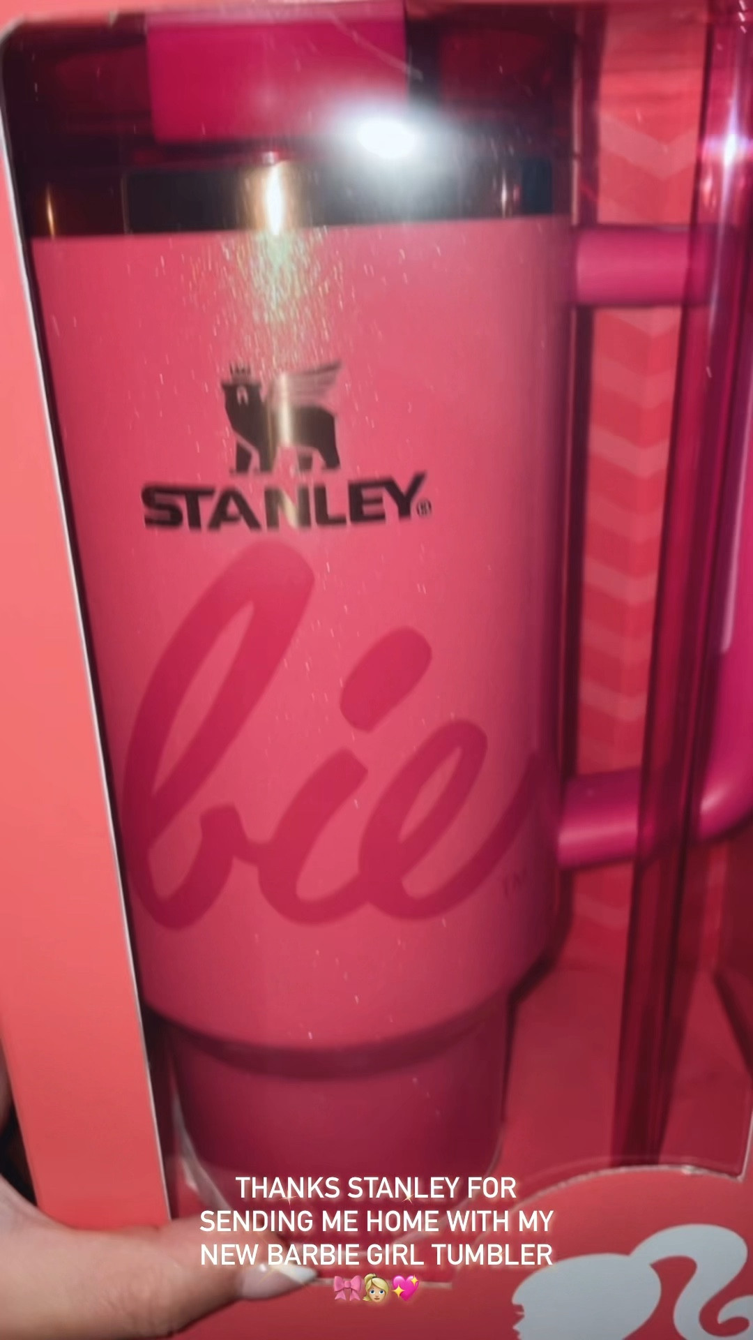 Get your #Barbie #Stanley on sale now! Such a pretty pink with a glittery shimmer, comes in 30oz and 40oz. #stanleycup #barbiestanley #pink #christmasgift #giftforgirlfriend #daughtergift 

#LTKStyleTip #LTKFindsUnder100 #LTKSeasonal