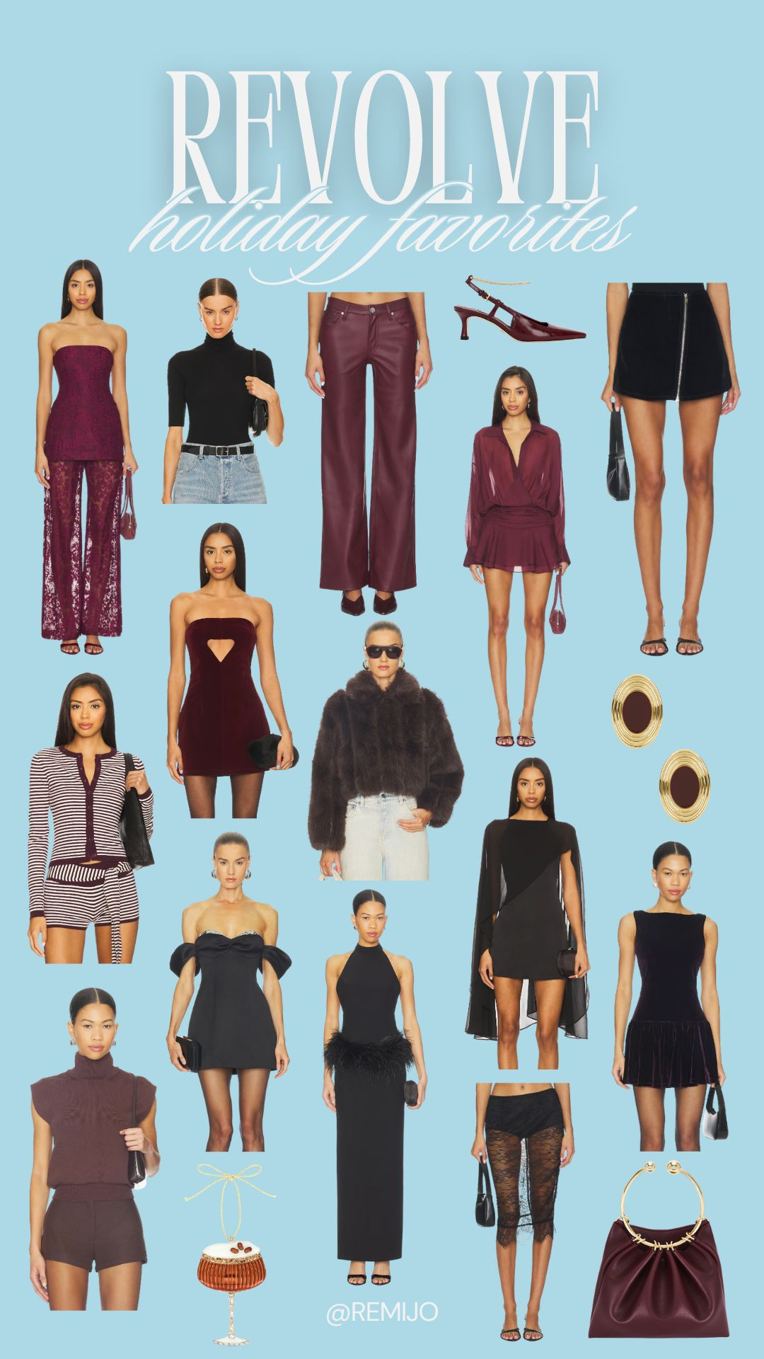 Revolve Holiday Favorites🤎Get 20% with code HAPPY20 today only! 

 

#LTKHoliday #LTKSeasonal #LTKSaleAlert