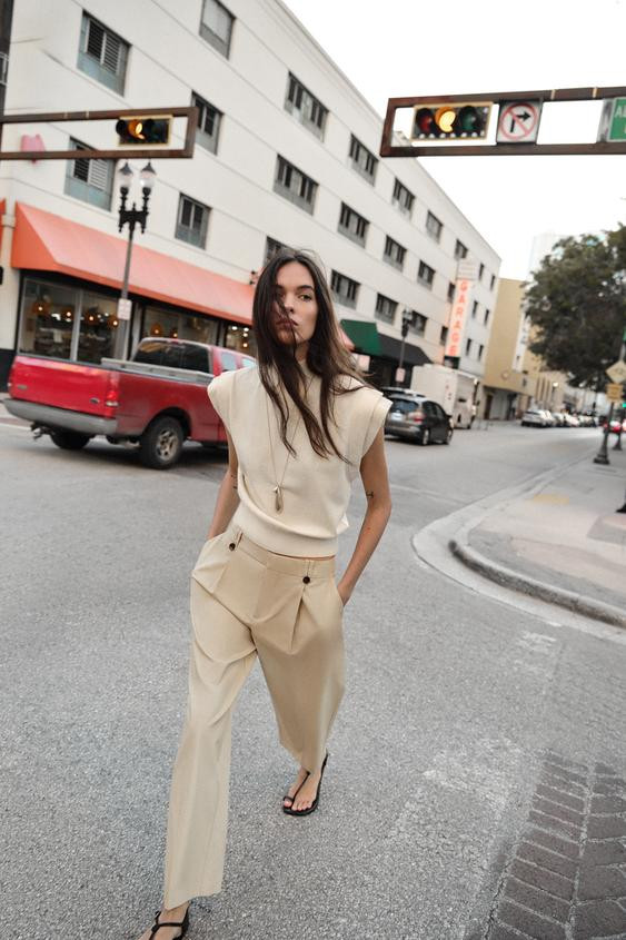 STRAIGHT LEG CHINO PANTS | Zara US