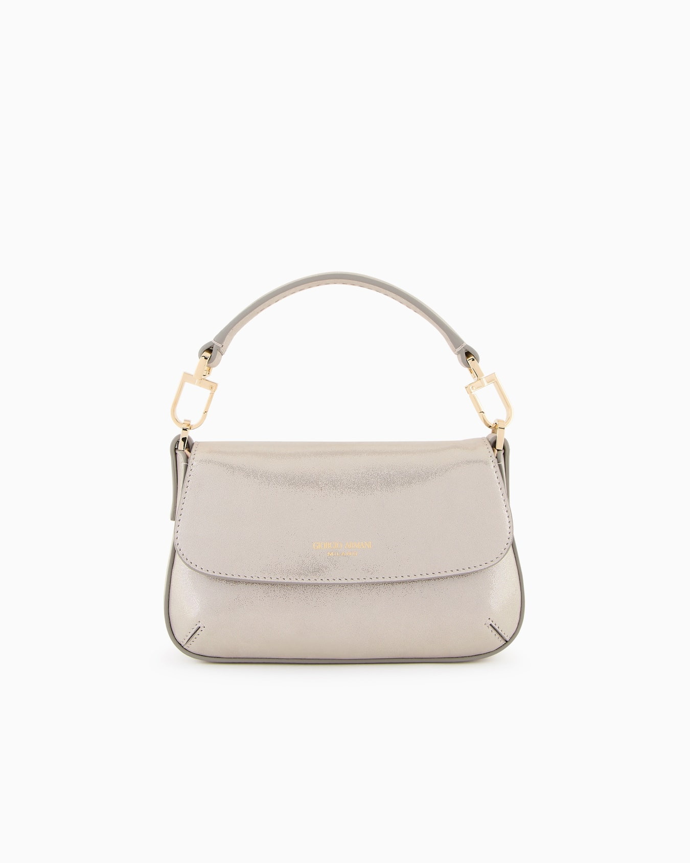La Prima Soft mini bag in shiny nubuck | Armani US