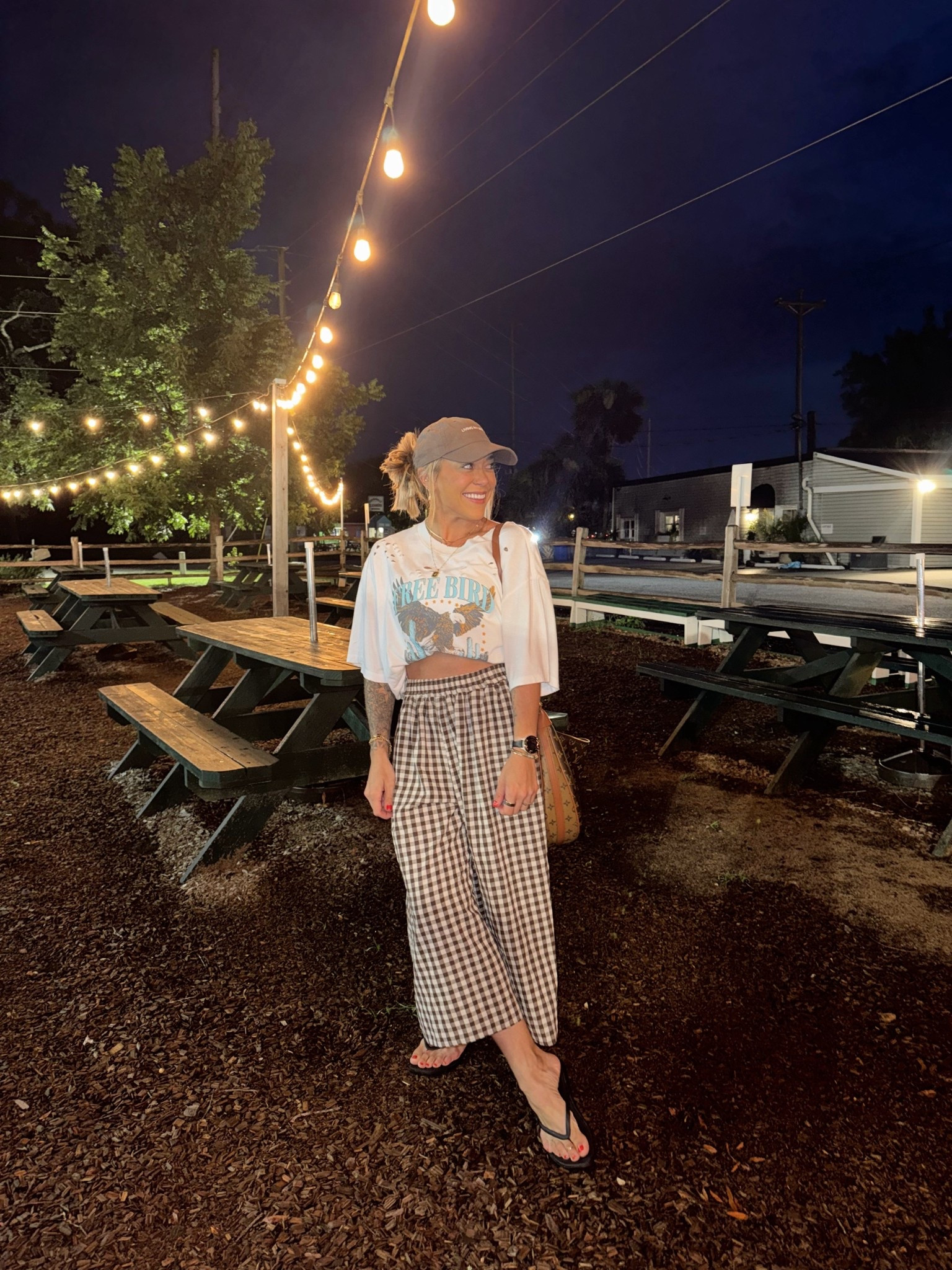 Love love LOVE these Amazon pants 🙌🏼 they’re so comfy for casual / a little dressed up styling! We went out for a little date night 🤎 in a S! Top is old, linked similar 🌼

Ootd / date night / bbq / summer nights / neutrals / Amazon fashion / crocs / Holley Gabrielle / Target 

#LTKSeasonal #LTKStyleTip #LTKFindsUnder50