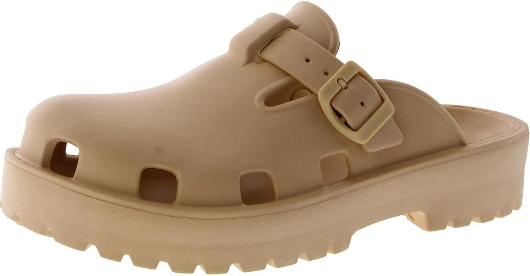 Free People Women's Karlie Buckle Clog Mule | Amazon (US)