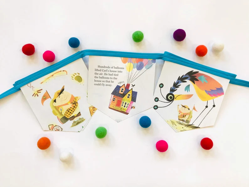 UP Birthday Party UP Party Banner Disney Pixar UP Birthday Party up Birthday Party Birthday Party... | Etsy (US)