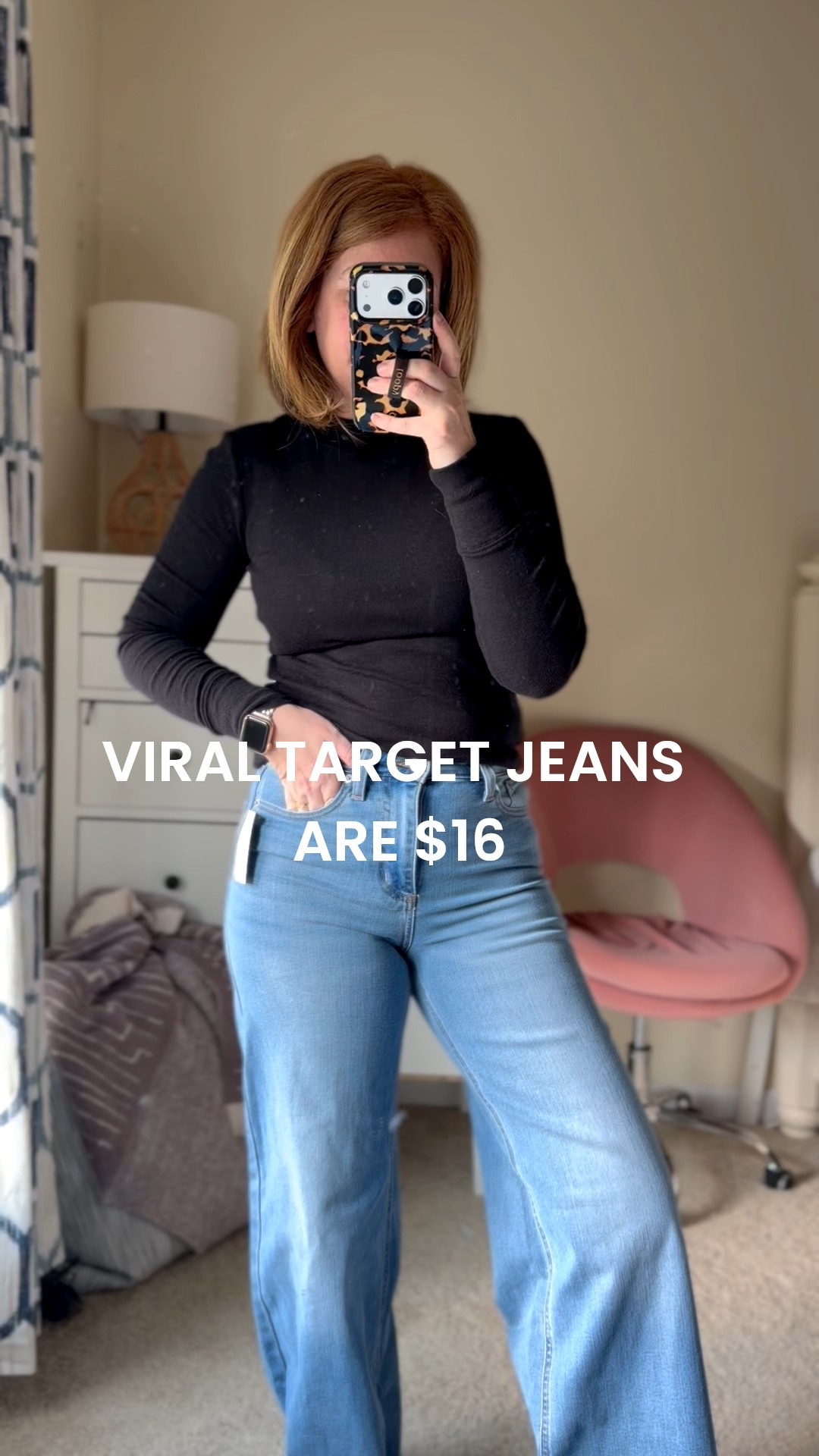 The viral Target wide leg jeans are just $16 this weekend! They come in four washes. Size up 1-2 sizes. I’m 5’3” and they’re long on me with flats  

#LTKSaleAlert #LTKFindsUnder50 #LTKPetite
