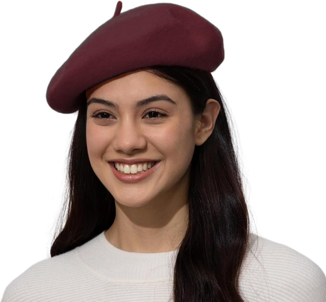 Classic Wool Beret Hats for Women Man Painter hat French Beret for Man Woman Warm Winte. | Amazon (US)