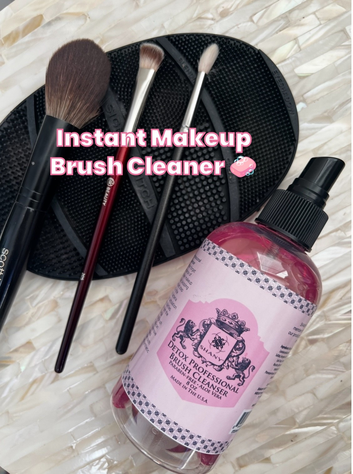 When there’s no time for water 💦 and soap 🧼 this works instantly to clean your makeup brushes with just a paper towel and spray! 

#LTKFindsUnder50 #LTKBeauty