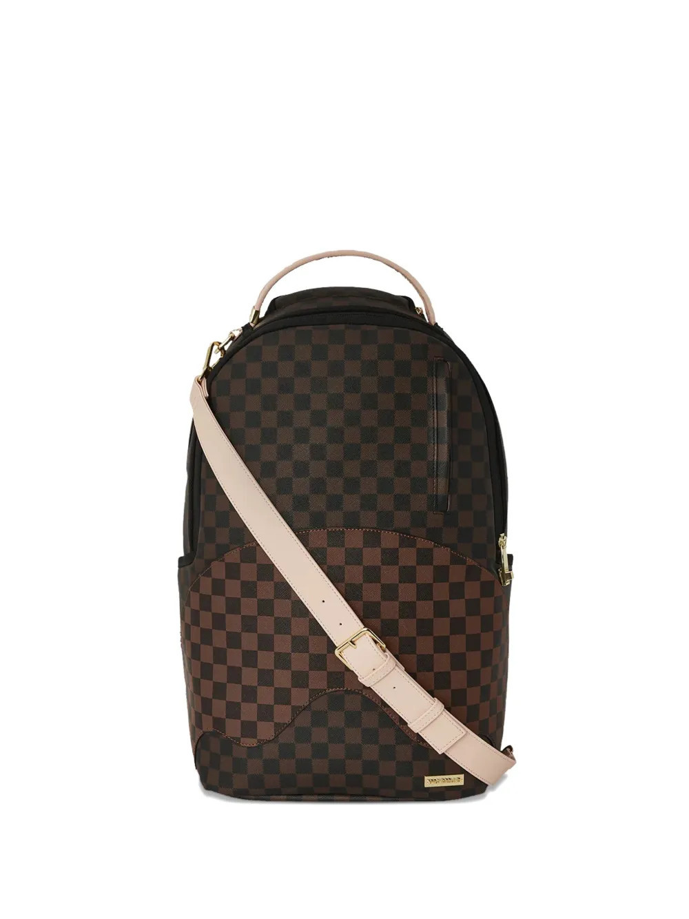 Sprayground Boujee Strap backpack - Brown | Farfetch Global