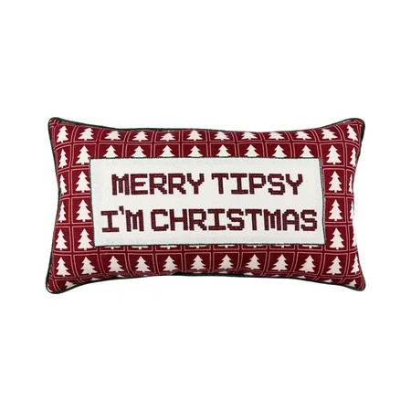 Tree Lumbar Pillow,Width is 18inch,Height is 10inch,by Holiday Time | Walmart (US)