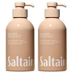 Saltair Body Wash 2-Pack – Santal Bloom – Moisturizing Body Wash with Monoi Oil and Cupuacu B... | Amazon (US)