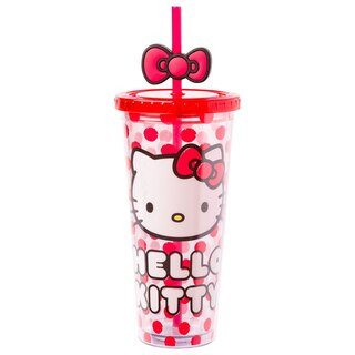 Hello Kitty Polka Dots Plastic Cold Cup, 24 oz | CVS Health