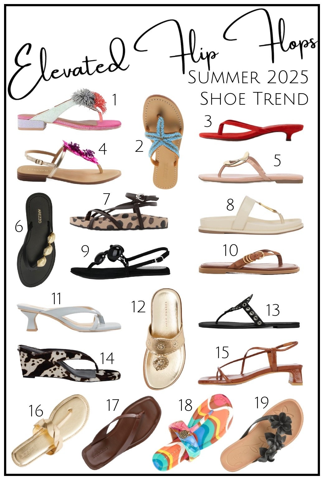 Want style, support, and comfort with your shoes this summer? I have found fashionable footwear that is also great for walking, standing, arch support, and a season of being comfy and chic. My picks for the best elevated flip flops are - see the full collection and styling tips at wardrobeoxygen.com 

#LTKSeasonal #LTKMidsize #LTKOver40