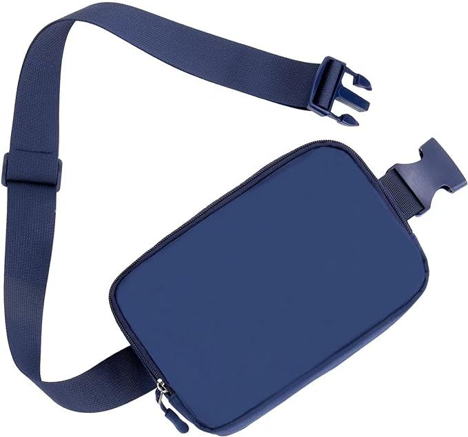 Belt bag Fanny pack crossbody bags for women Everywhere belt bag (blue) | Amazon (US)