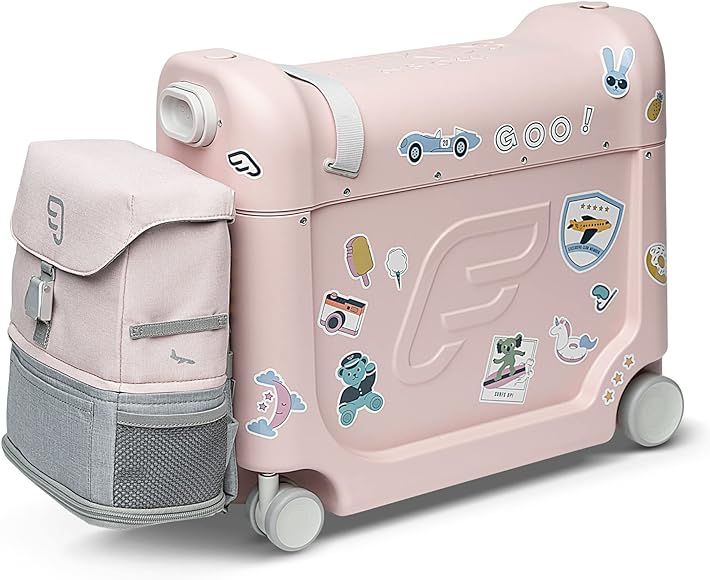 Stokke JetKids Reiseset, Pink - Enthält Aufsitzkoffer & Bordbett + Verstellbares, leichtes & erw... | Amazon (DE)
