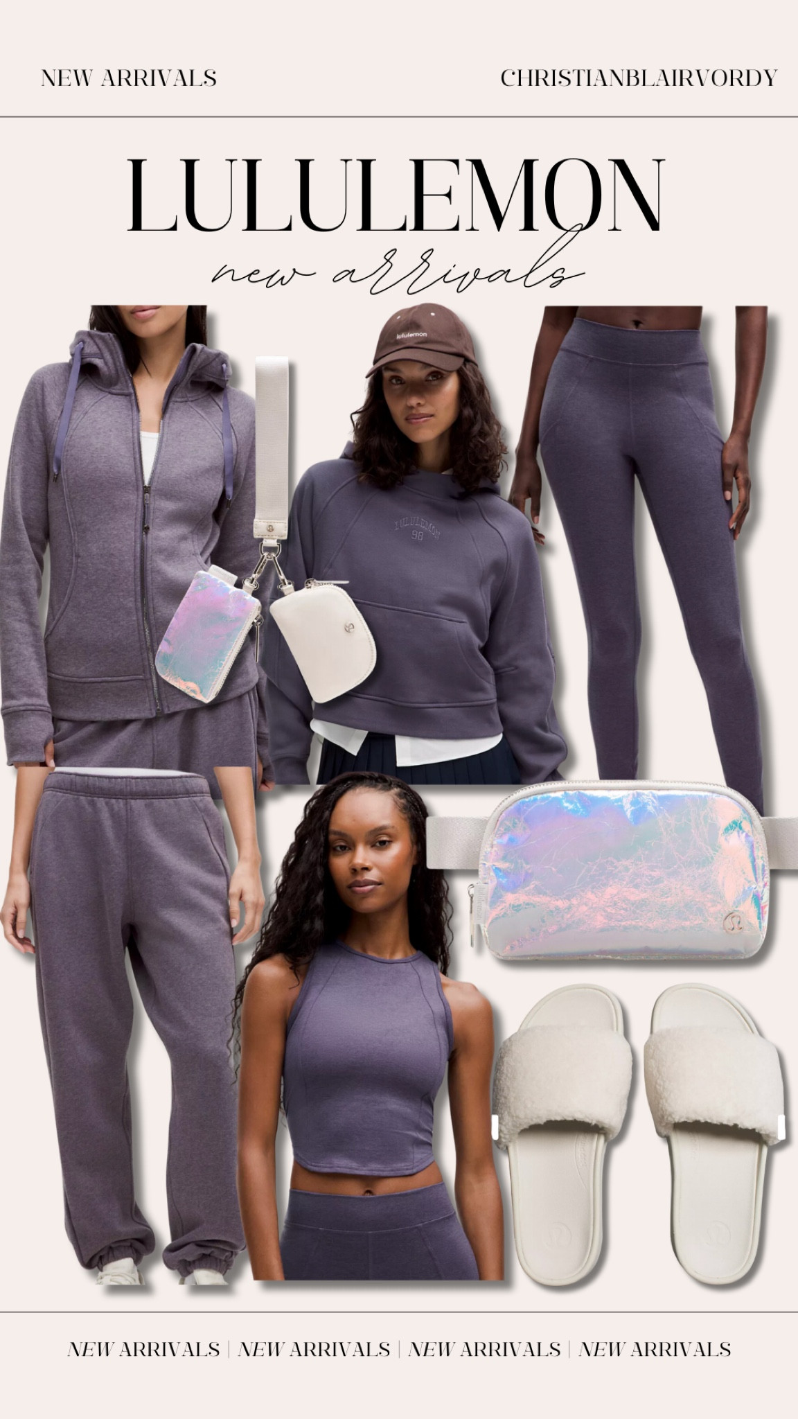 Lululemon, new arrivals, nightfall 

#christianblairvordy

#lululemon #new #workout #fitness #leggings #sweatshirt #sweatpants #cozy #slides 

#LTKStyleTip #LTKFitness #LTKActive