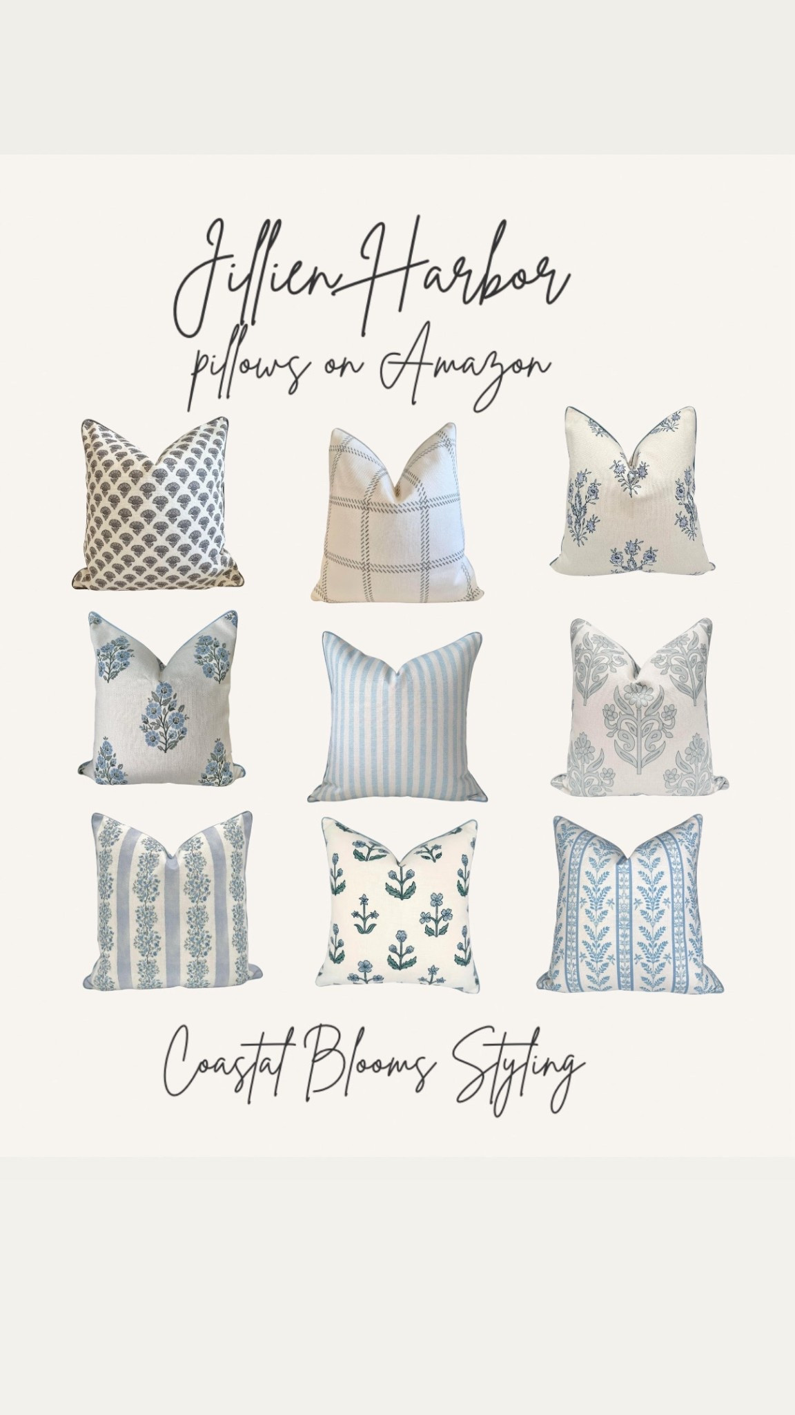The prettiest Jillian Harbor pillows are available on Amazon. Theee are perfect for a spring decor refresh, I just can’t decide which pattern to buy! 

#LTKmomlife #LTKHome #LTKSeasonal