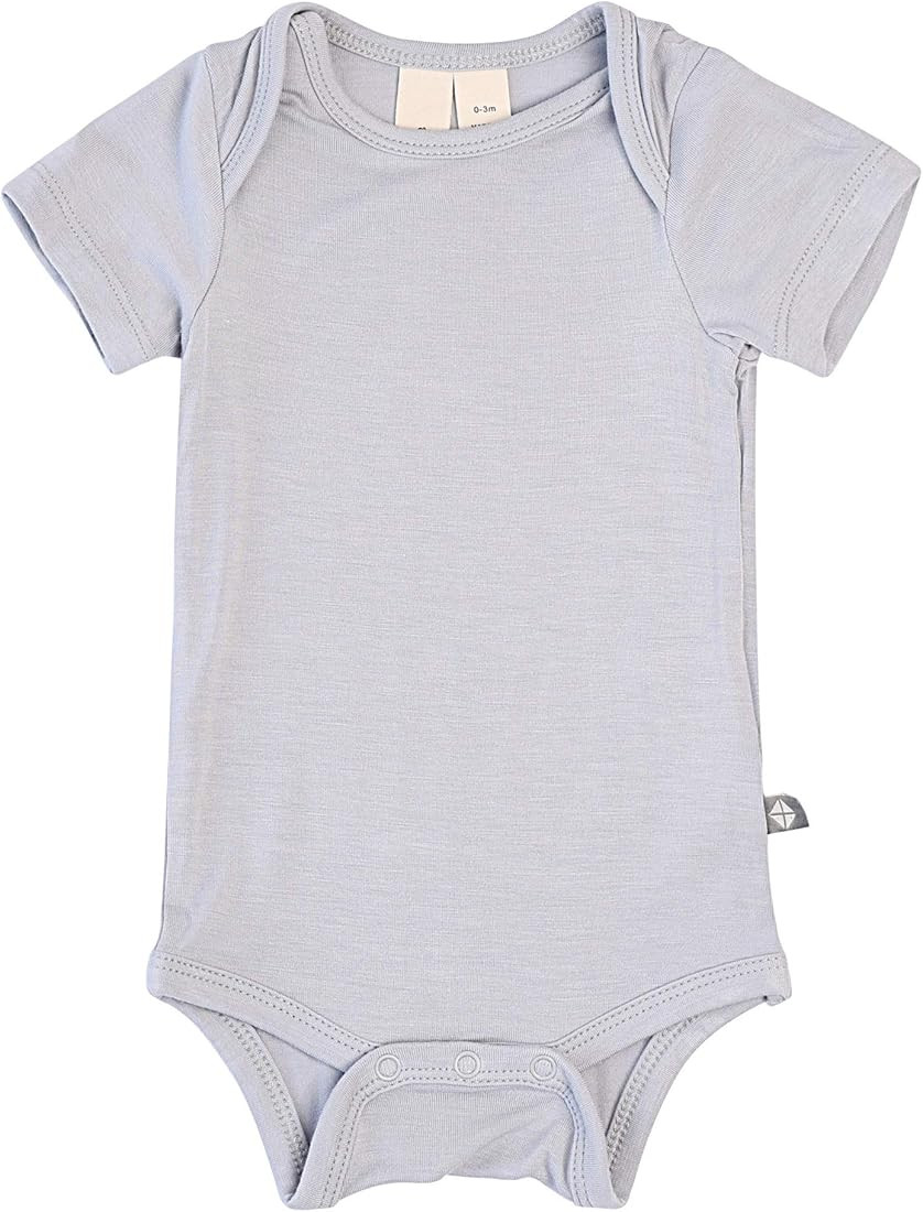 KYTE BABY Short Sleeve Unisex Baby Bodysuits Made from Soft Bamboo Rayon Material | Amazon (US)