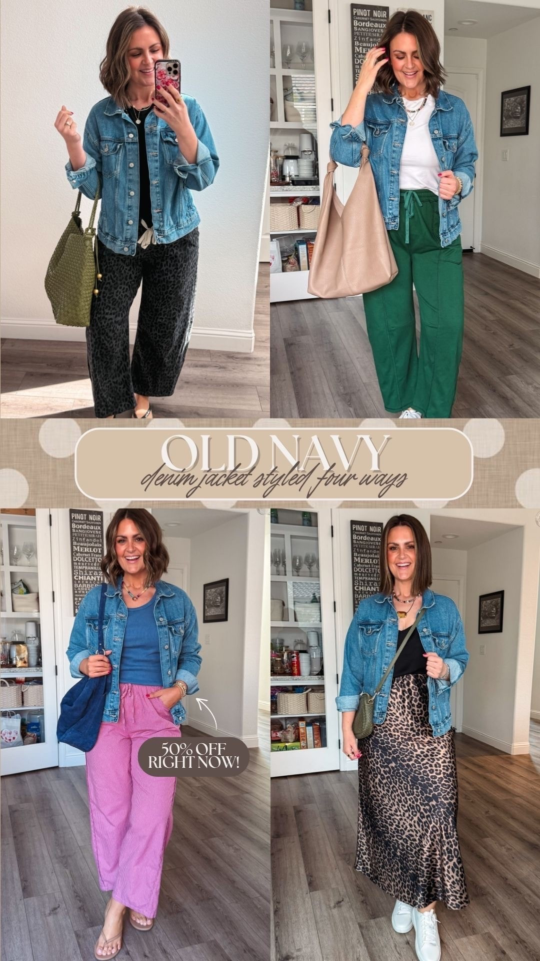 Old Navy is having a 50% off everything sale!! My favorite denim jacket is only $22!!! Wearing an XL

Sale alert, new arrivals, causal outfit, spring fashion, midsize fashion, Courtney Hamilton

#LTKmomlife #LTKMidsize #LTKSeasonal
