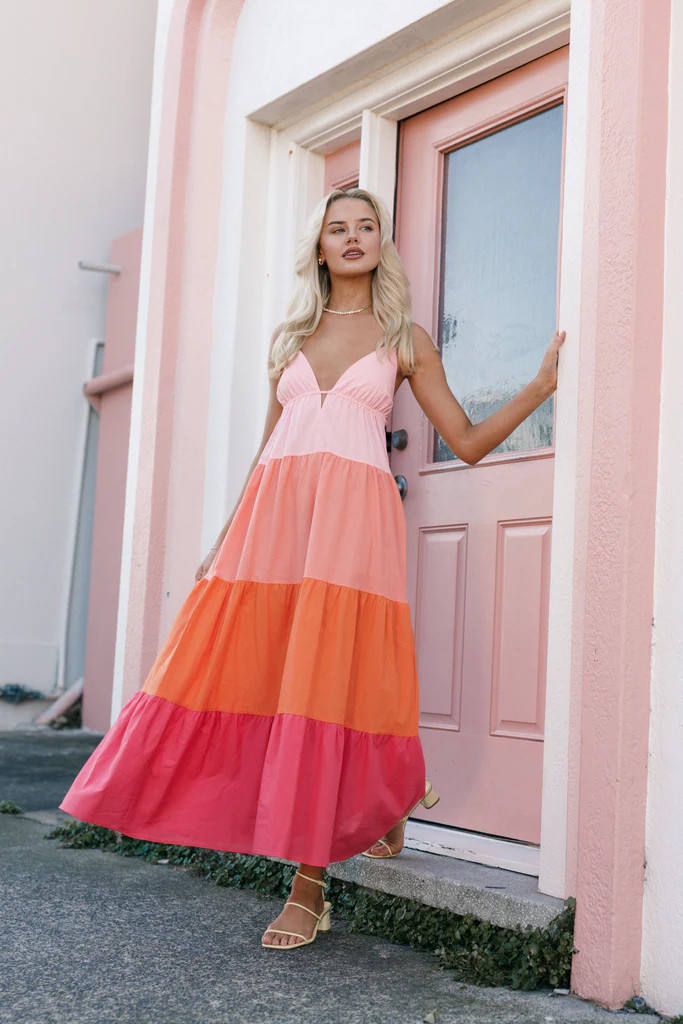 Emilee Maxi Dress - Warm Multi | Petal & Pup (US)