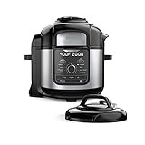 Ninja FD401 Foodi 8-Quart 9-in-1 Deluxe XL Pressure Cooker Air Fry, Crisp, Steam, Slow Cook, Sear, S | Amazon (US)