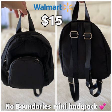 Walmart Sale alert!!🚨🚨 this mini backpack is on sale right now for only $15!! It’s comes in 3 other colors! This is my new favorite go to backpack, perfect size, and great quality!! 

#LTKU #LTKGiftGuide #LTKsalealert