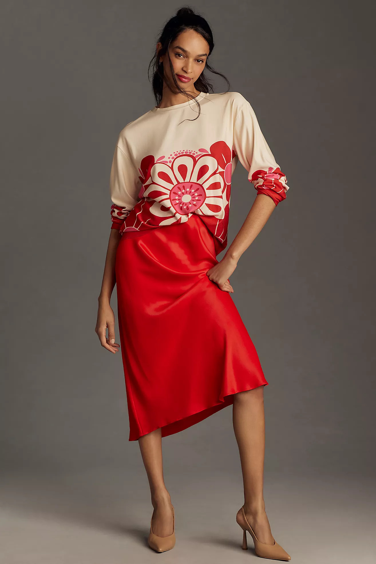 Farm Rio x Anthropologie Printed Sweater | Anthropologie (US)