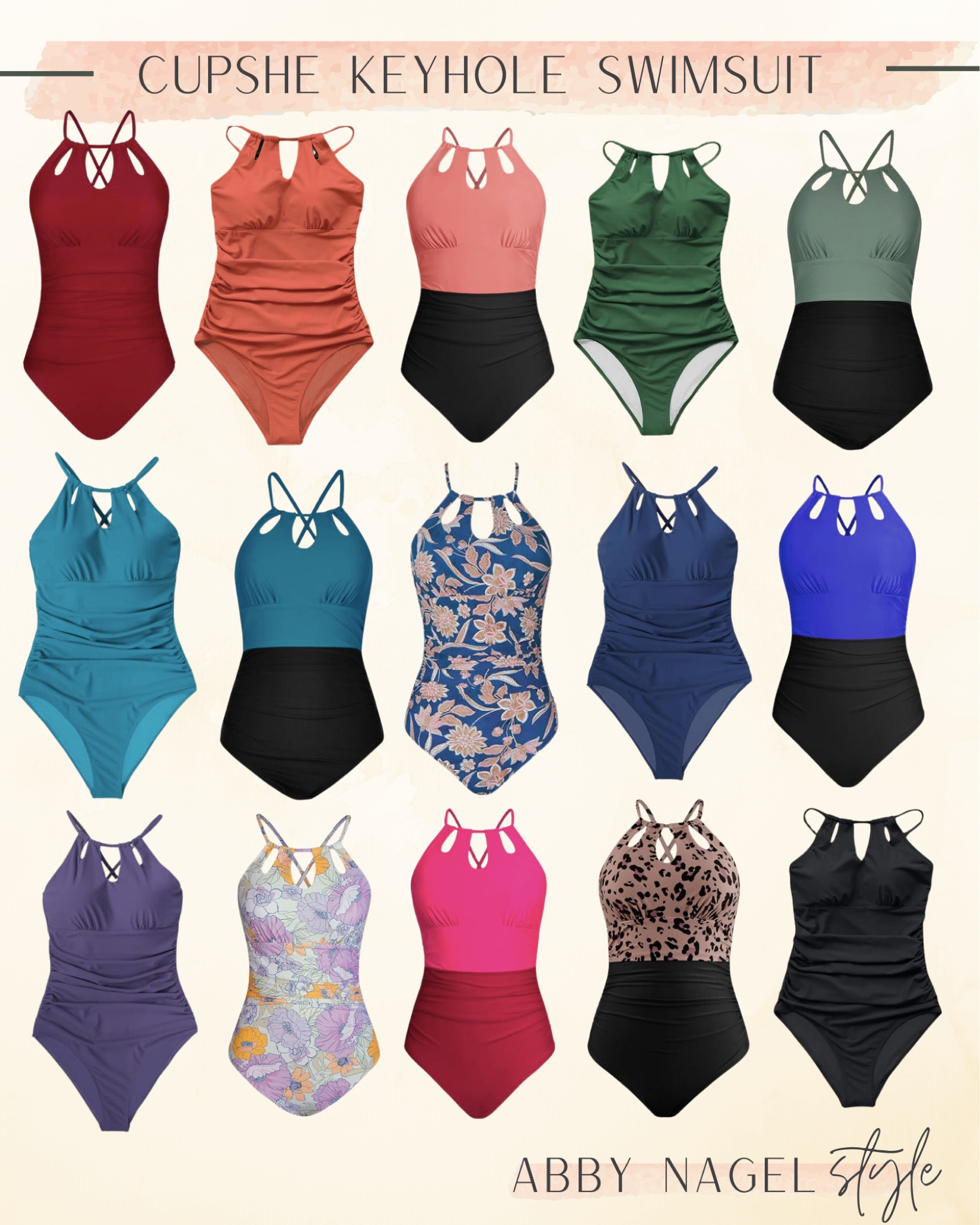 Full Coverage 
Adjustable Ties 
Very Comfortable 
Tummy Control 
Under $40

AU: Turquoise, Green, Orange, Black/Green, Dark Blue/Floral, Teal Blue/Black

SP: Black/Pink

WI: Black, Wine Red, Yale Navy, Black/Electric Blue, Red/Neon Pink

SU:Purple, Wine Red, Yale Navy

Lavender? (Summer, Autumn, Spring could probably make it work.)

#LTKFindsUnder50 #LTKSwim #LTKTravel