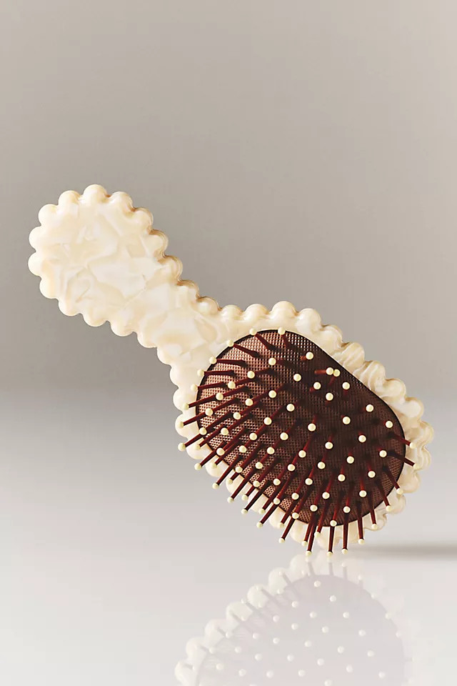 Scalloped Mini Brush | Anthropologie (US)