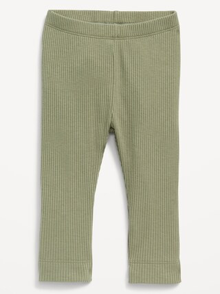 Unisex Rib-Knit Leggings for Baby | Old Navy (CA)