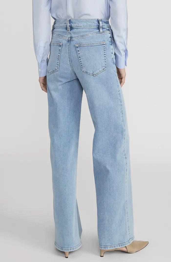 Le Slim Palazzo High Waist Wide Leg Jeans | Nordstrom