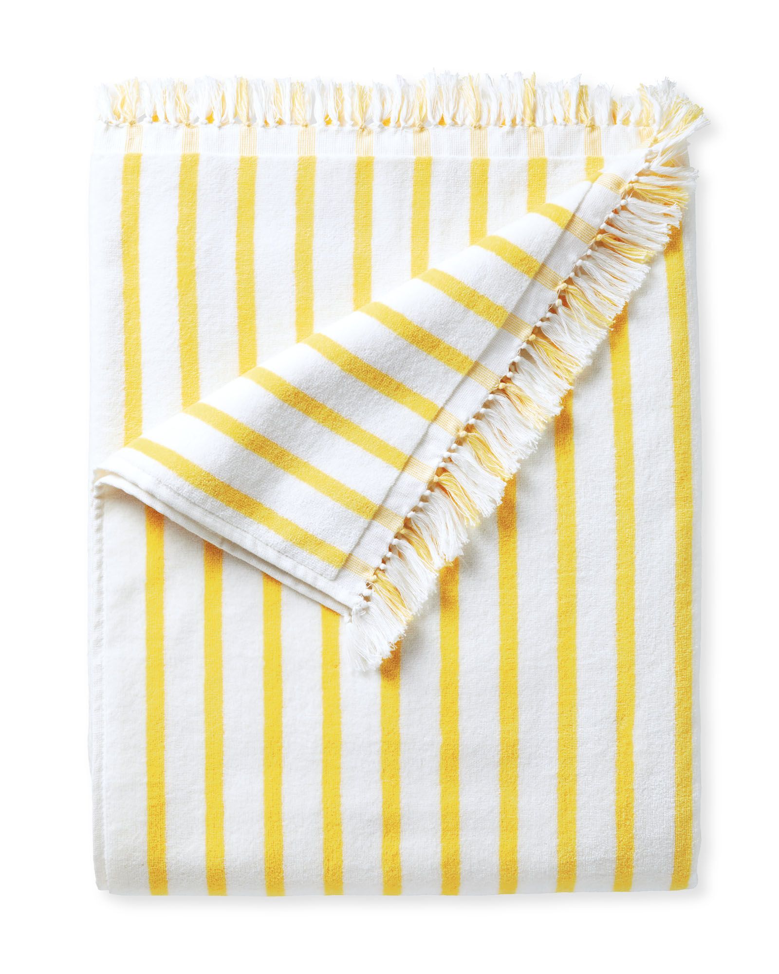 Tide Stripe Umbrella Blanket | Serena and Lily