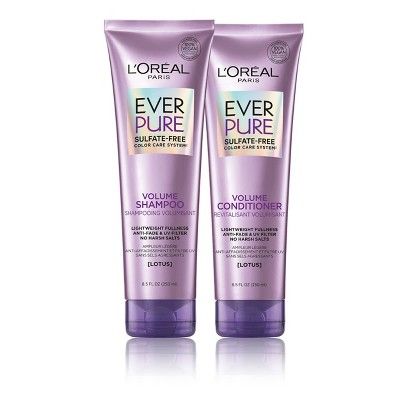 L'Oreal Paris Hair Expertise EverPure Volume Hair Care Collection | Target