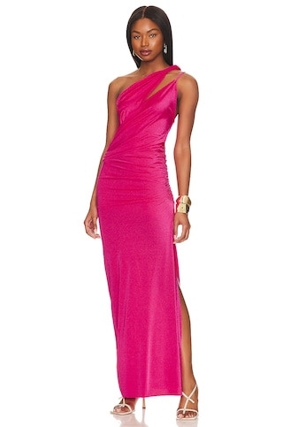 Baobab Lia Dress in Fuchsia. - size L | Revolve Clothing (Global)