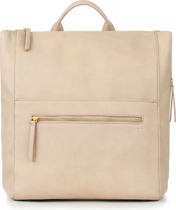 Faux Leather Diaper Bag | Nordstrom