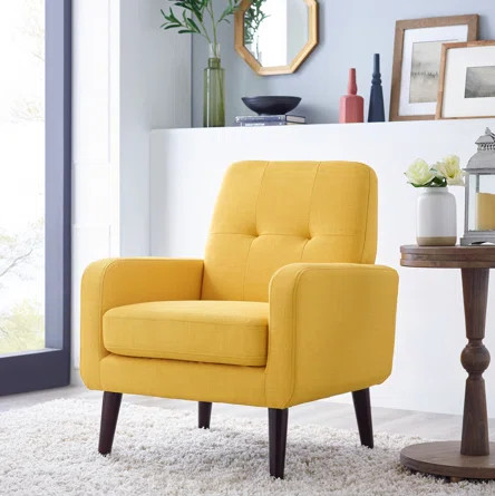 One Allium Way® Crandall 27" W Tufted Armchair | Wayfair | Wayfair North America