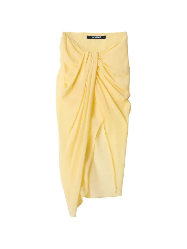 draped asymmetric skirt | Farfetch Global