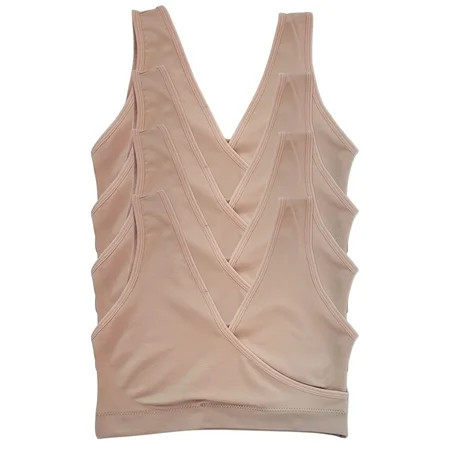 Caramel Cantina 4 Pack Sleeping Nursing Cross Front Maternity Bra (Large Praline) | Walmart (US)