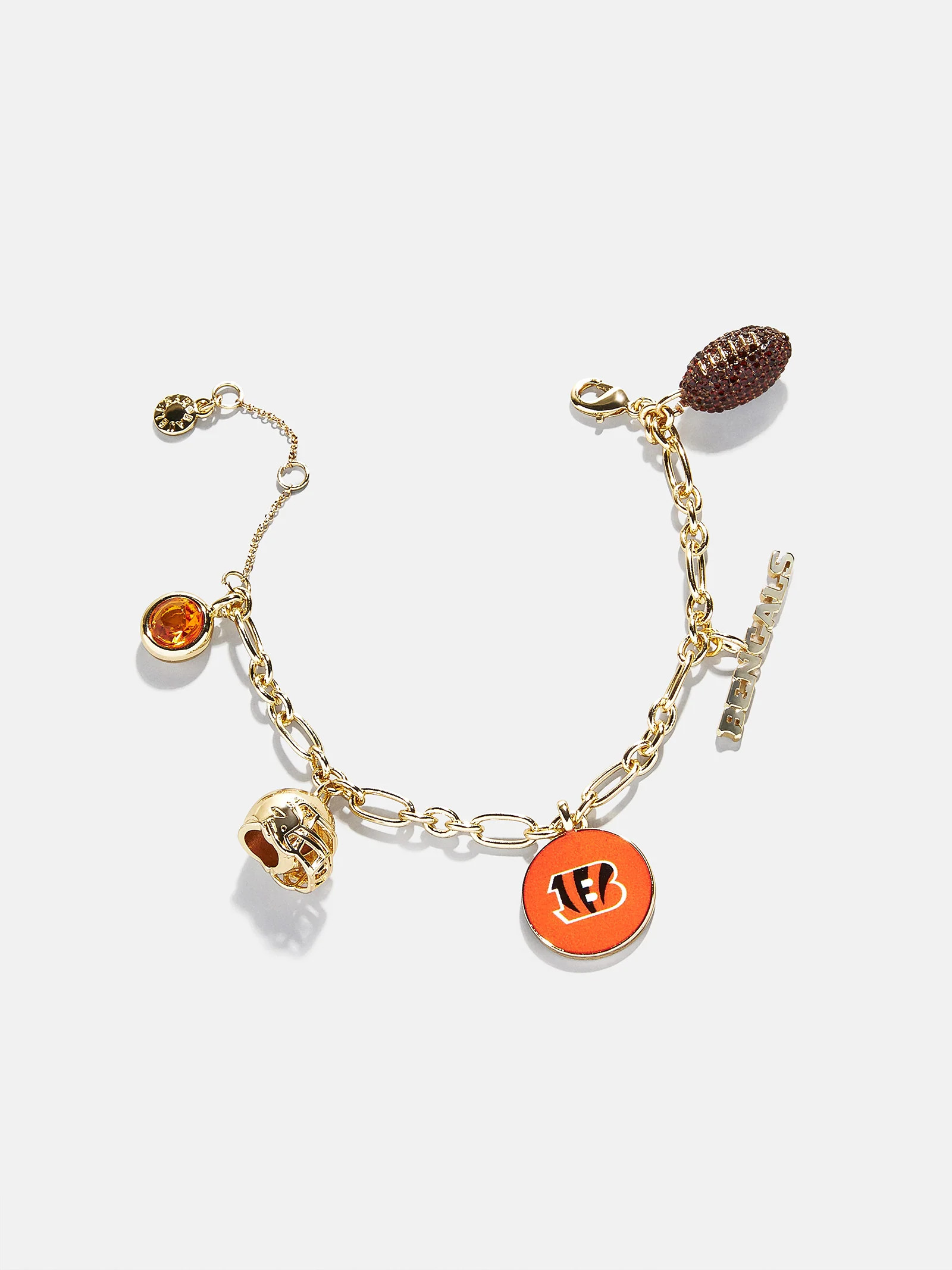 NFL Charm Bracelet - Cincinnati Bengals | BaubleBar